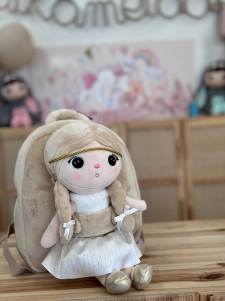 Plecak Metoo z wyjmowanym pluszakiem - Aniołek