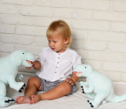 Miętowy Dinozaur pluszowy- Tyrannosaurus Rex- Melootka- Rozmiar M