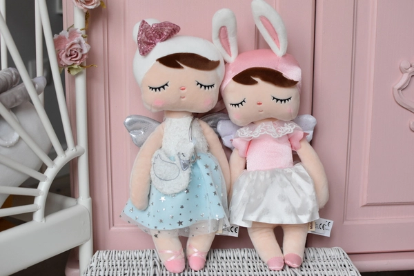 Lalka Metoo Aniołek w spódniczce w kwiatuszki