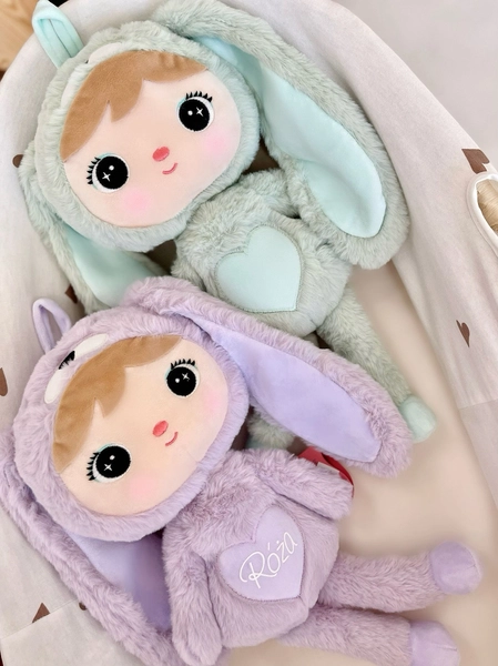 Liliowy Królik 50cm Metoo