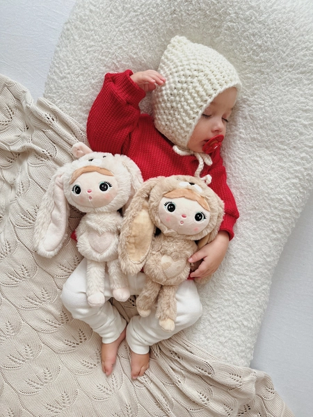 Karmelowy Królik 30cm Metoo