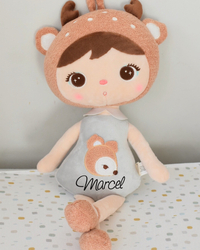 Lalka Metoo szary jelonek 50cm