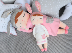 Lalka Metoo w różowej sukience XL