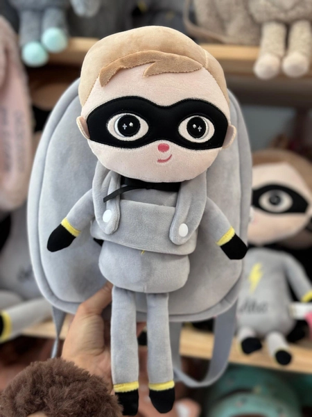 Plecak Metoo z wyjmowanym pluszakiem - Chłopak Superboy