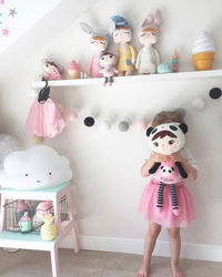 Lalka Metoo miś panda 50cm