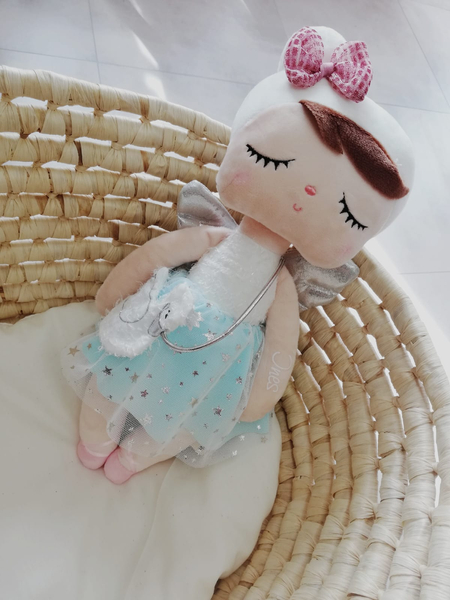 Lalka Metoo Aniołek z torebeczką