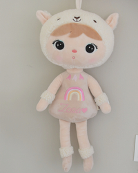 Beżowa Alpaka 48cm Metoo