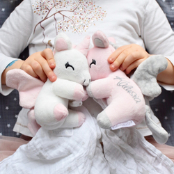 Jednorożec różowy rozmiar S- Melootka