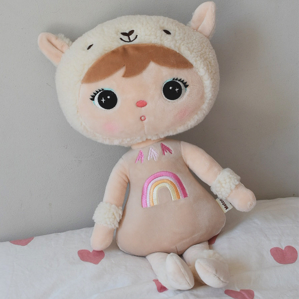 Beżowa Alpaka 48cm Metoo