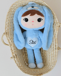 Błękitny Królik 50cm Metoo