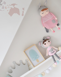 Różowy Plecak z uszkami Metoo