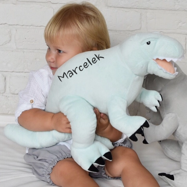 Miętowy Dinozaur pluszowy- Tyrannosaurus Rex- Melootka- Rozmiar L