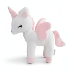 Pluszowy Jednorożec M- Ecru- Melootka