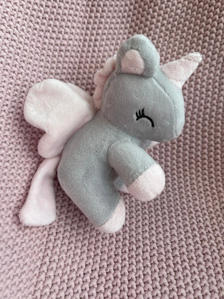 Jednorożec szaro-różowy rozmiar S