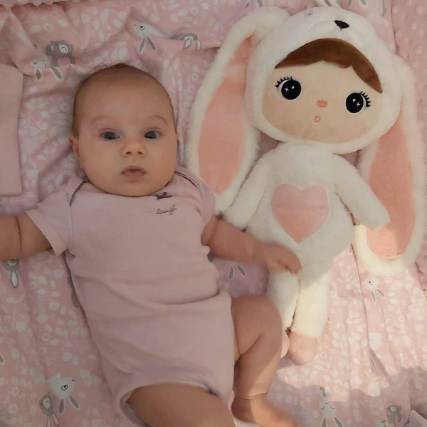 Biały Królik 50cm Metoo