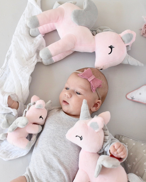 Jednorożec różowy rozmiar S- Melootka