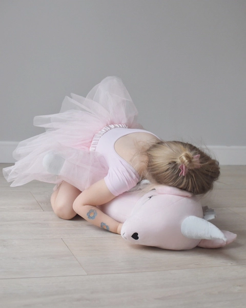 Pluszowy jednorożec rozmiar XL - Różowy