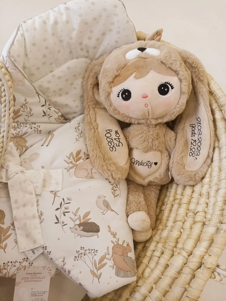 Beżowy Królik 50cm Metoo