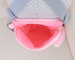 Różowy Plecak z uszkami Metoo