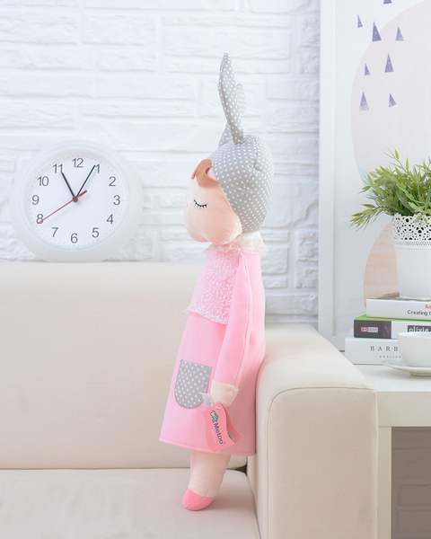 Lalka Metoo w różowej sukience XL