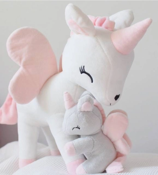 Jednorożec szaro-różowy rozmiar S