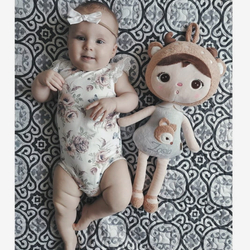 Lalka Metoo szary jelonek 50cm PAK 10 SZT