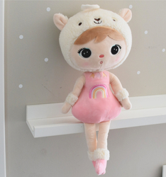 Różowa Alpaka 48cm Metoo