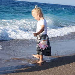 Torebeczka- Lalka Metoo w różowej sukience