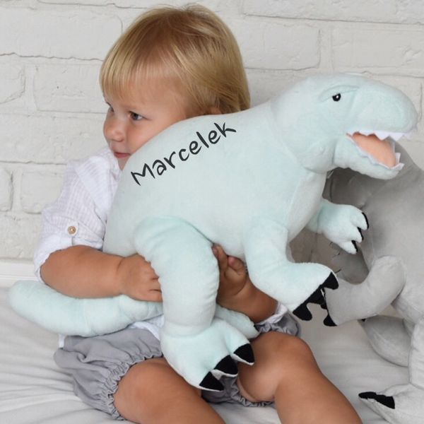Miętowy Dinozaur pluszowy- Tyrannosaurus Rex- Melootka- Rozmiar L