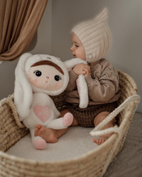 Biały Królik 50cm Metoo