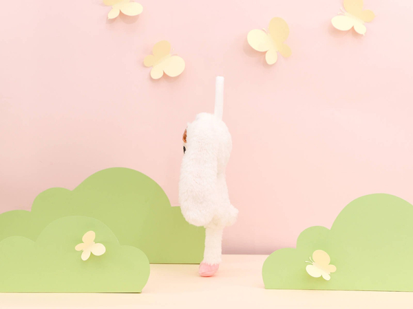 Biały Królik 30cm Metoo