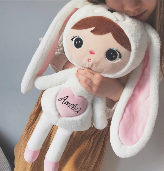 Biały Królik 50cm Metoo