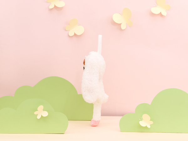 Biały Królik 30cm Metoo