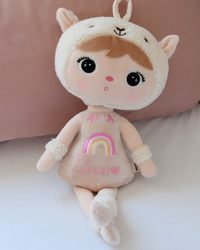 Beżowa Alpaka 48cm Metoo