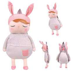 Szary Plecak Angela z uszkami Metoo