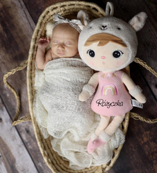 Różowa Alpaka 48cm Metoo