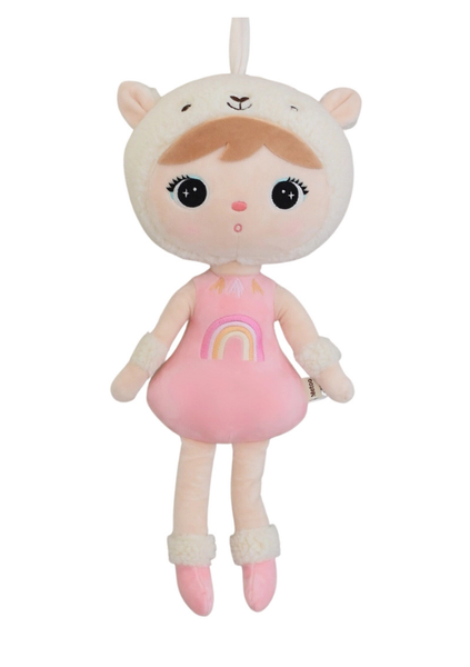 Różowa Alpaka 48cm Metoo