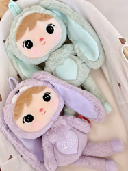 Liliowy Królik 50cm Metoo