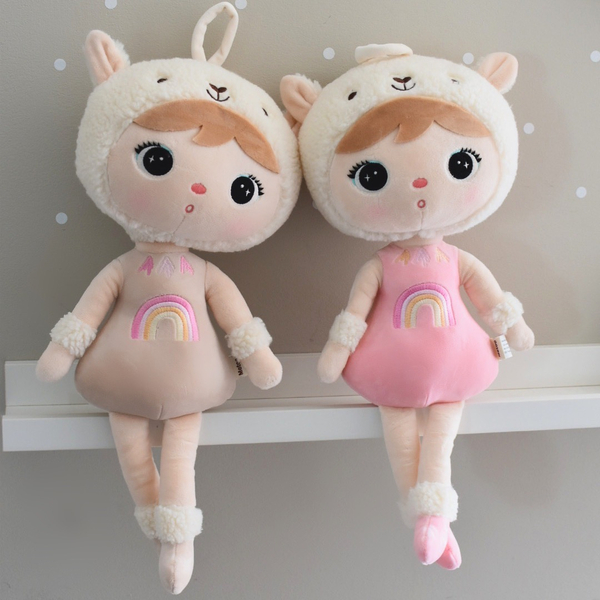 Różowa Alpaka 48cm Metoo