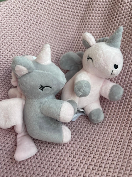 Jednorożec szaro-różowy rozmiar S