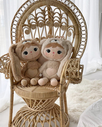 Jasno Beżowy Królik 50cm Metoo