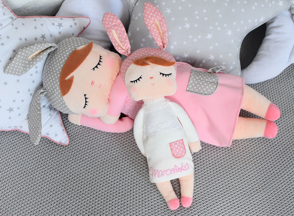 Lalka Metoo w różowej sukience XL