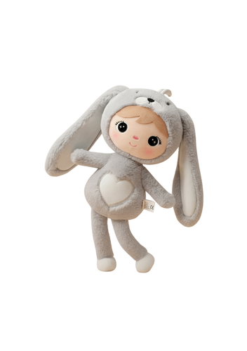 Srebrno-szary Królik 50cm Metoo