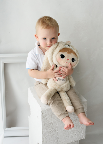 Jasno Beżowy Królik 50cm Metoo