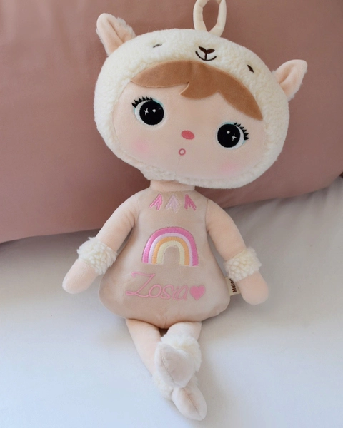 Beżowa Alpaka 48cm Metoo