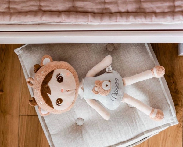 Lalka Metoo szary jelonek 50cm