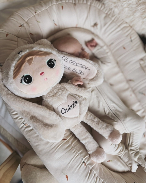 Jasno Beżowy Królik 50cm Metoo