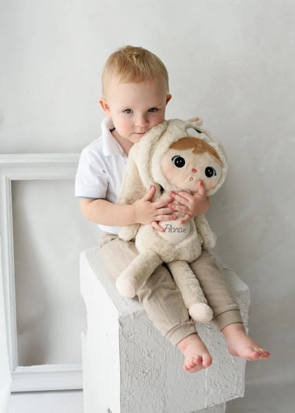 Jasno Beżowy Królik 50cm Metoo