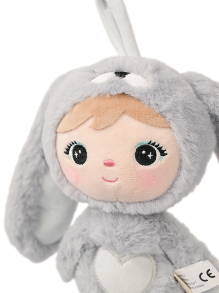 Srebrno-szary Królik 30cm Metoo