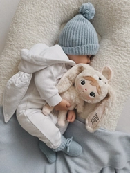 Jasno beżowy Królik 30cm Metoo